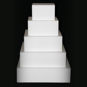 Various Square Cake Dummy Sets by Shape Innovation, Inc.