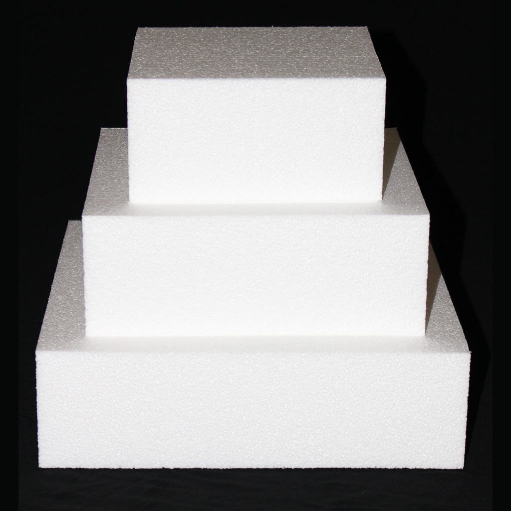 10x4 Square Cake Dummy